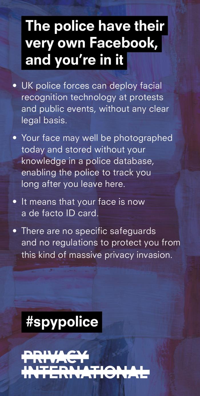 Facial recognition card