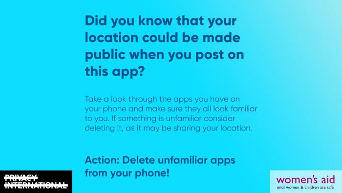 Did you know that your location could be made public when you post on apps?