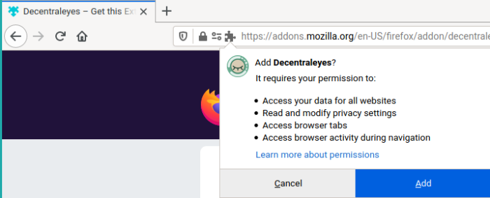 add to firefox