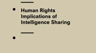 Privacy International Launches International Campaign For Greater Transparency Around Secretive Intelligence Sharing Activities Between Governments