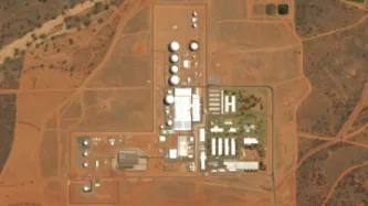 Pine Gap aerial view