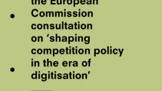 Privacy International’s submission to the European Commission consultation on ‘shaping competition policy in the era of digitisation’