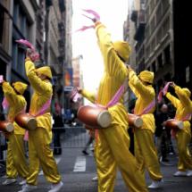 Falun Gong practitioners in NYC