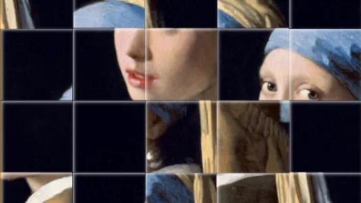 Puzzle of the Girl with a Pearl Earring painting by Johannes Vermeer