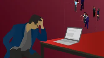 graphic man depression computer