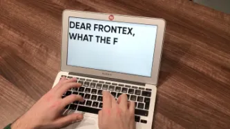 Dear frontex on computer