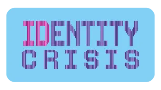 'identity crisis' logo